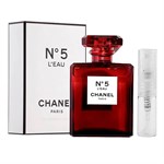 Chanel L'eau N°5 Red Limited Edition - Eau de Parfum - Duftprøve - 2 ml 